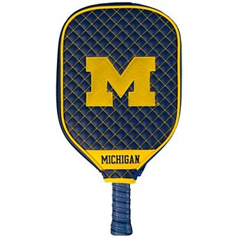 Michigan Wolverines Quilted Pickleball Cover