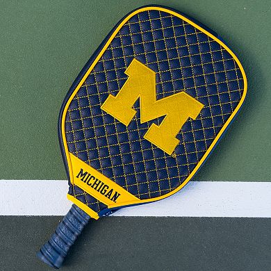 Michigan Wolverines Quilted Pickleball Cover