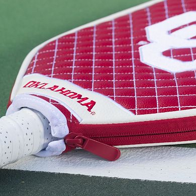 Oklahoma Sooners Quilted Pickleball Cover