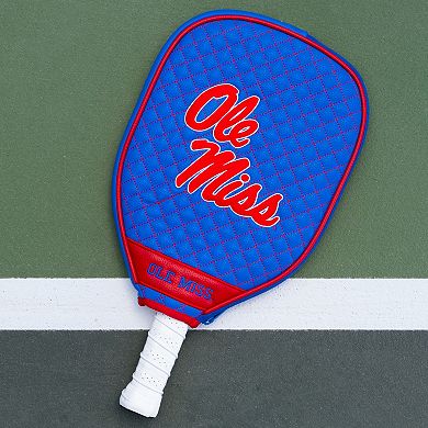 Ole Miss Rebels Quilted Pickleball Cover
