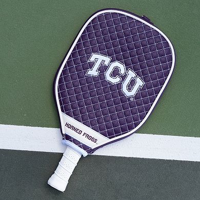 TCU Horned Frogs Quilted Pickleball Cover