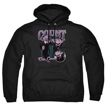Big & Tall Sesame Street Count Von Count Graphic Pullover Hoodie