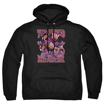 Big & Tall Sesame Street Two Headed Monster Graphic Pullover Hoodie