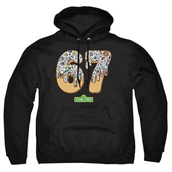 Big & Tall Sesame Street Dripping Graphic Pullover Hoodie