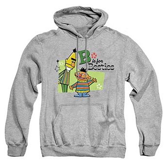 Big & Tall Sesame Street Bert & Ernie Graphic Pullover Hoodie