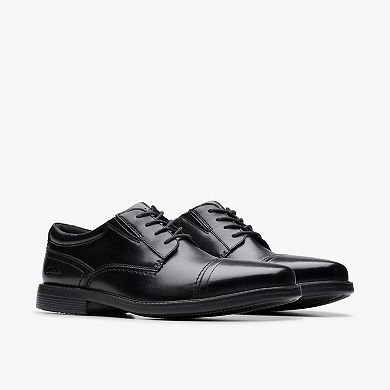 Clarks Dresslite Men's Leather Cap-Toe Dress Shoes