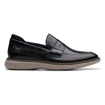 NEW NO BOX - 8 Clarks Brantin Loafer Black Leather 26187661 dress sneaker oxford NEW NO BOX - 8 Clarks Brantin Loafer Black Leather 26187661  main image 4