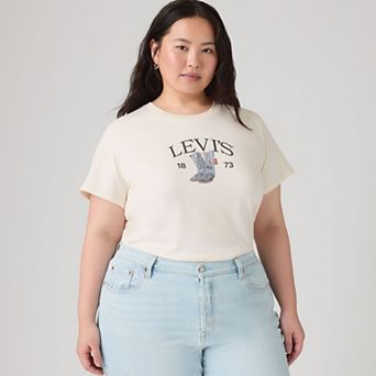 Plus Size Levi's® Logo Perfect Tee