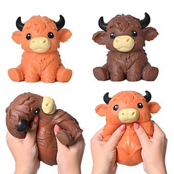 Sunny Days Entertainment Toymendous Highland Cow Squish Toy