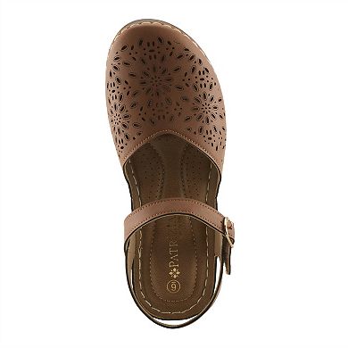 Patrizia Women's Ankle Strap Wedge Sandals