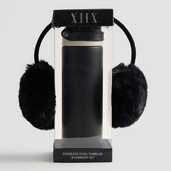 Women's Collection XIIX 2 pc Stainless Steel Tumbler & Earmuffs Set