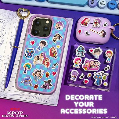 Netflix KPop Demon Hunters Puffy Stickers