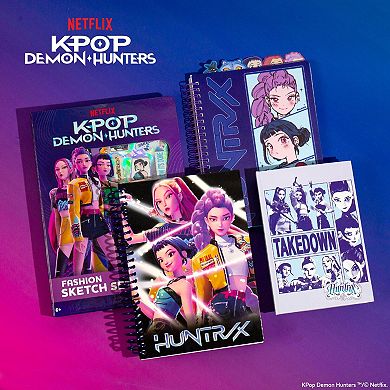 Netflix KPop Demon Hunters 75+ Design Essentials Fashion Sketch Set