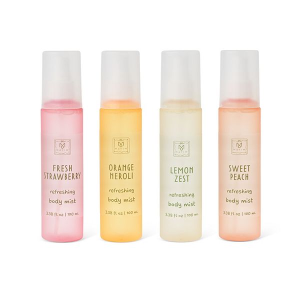 MIST LOVERS & Mo' MIST LOVERS セット Core Bamboo 4-Pack Body Mist Gift Set