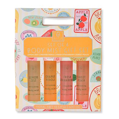 Core Bamboo 4-Pack Body Mist Gift Set