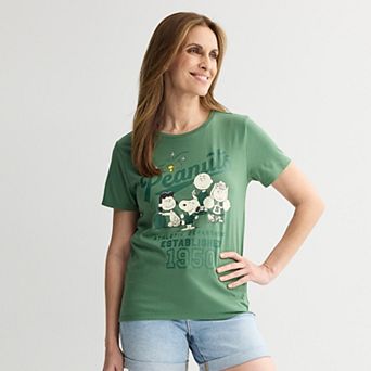 Women's Peanuts Athletic Dept. Graphic Tee
