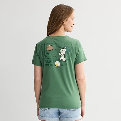 Women's Peanuts Athletic Dept. Graphic Tee
