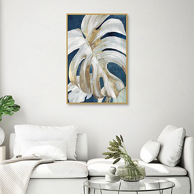 Masterpiece Monstera Framed Canvas Wall Art