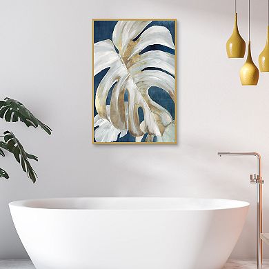 Masterpiece Monstera Framed Canvas Wall Art