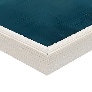 Masterpiece Two Peaceful Boat Framed Canvas Wall Art