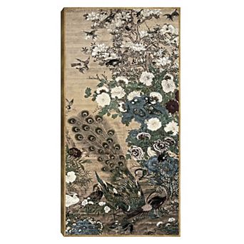 Masterpiece Silk and Moonlight XII Framed Canvas Wall Art
