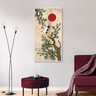 Masterpiece Beutiful Panel Pine Framed Canvas Wall Art