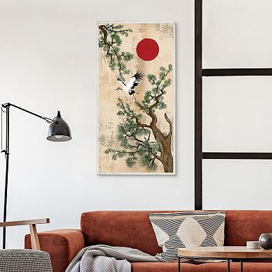 Masterpiece Beutiful Panel Pine Framed Canvas Wall Art