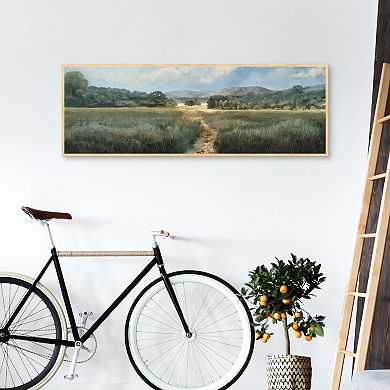 Masterpiece Melancholy Morning Framed Canvas Wall Art