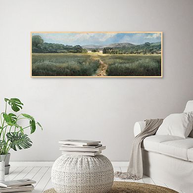 Masterpiece Melancholy Morning Framed Canvas Wall Art