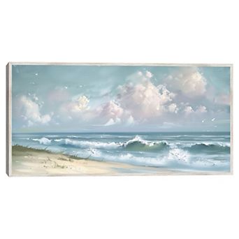 Masterpiece Sea Breezes II Framed Canvas Wall Art