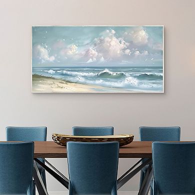 Masterpiece Sea Breezes II Framed Canvas Wall Art