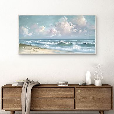 Masterpiece Sea Breezes II Framed Canvas Wall Art