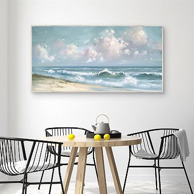 Masterpiece Sea Breezes II Framed Canvas Wall Art