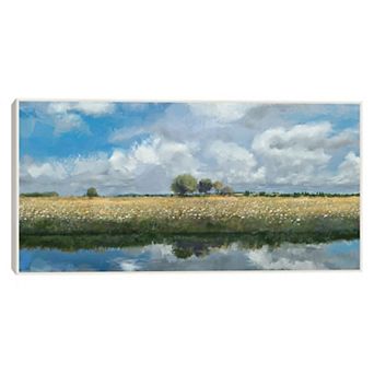 Masterpiece Creekside Vista Framed Canvas Wall Art