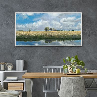 Masterpiece Creekside Vista Framed Canvas Wall Art