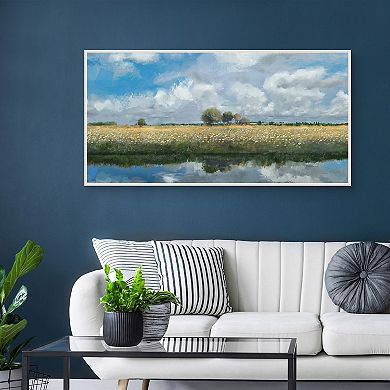 Masterpiece Creekside Vista Framed Canvas Wall Art