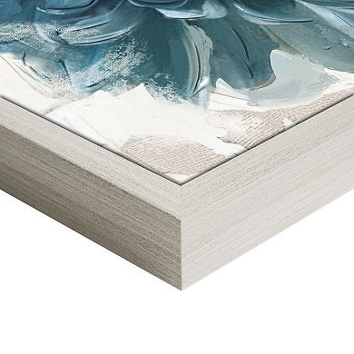 Masterpiece Jeweled Blooms Framed Canvas Wall Art