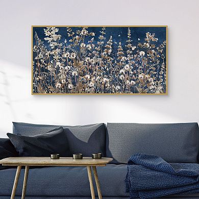 Masterpiece Meadow Dance Framed Canvas Wall Art