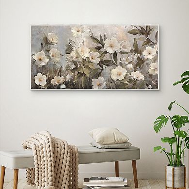 Masterpiece Spring's First Bloom Framed Canvas Wall Art
