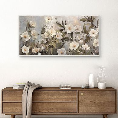 Masterpiece Spring's First Bloom Framed Canvas Wall Art