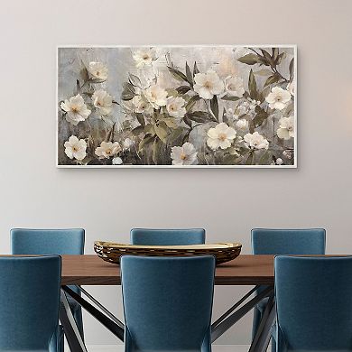 Masterpiece Spring's First Bloom Framed Canvas Wall Art