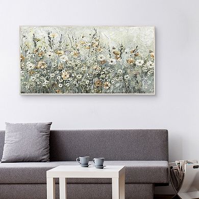 Masterpiece Summer Wilds Framed Canvas Wall Art