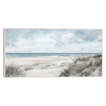 Masterpiece Weekend Dunescape Framed Canvas Wall Art