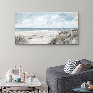 Masterpiece Weekend Dunescape Framed Canvas Wall Art