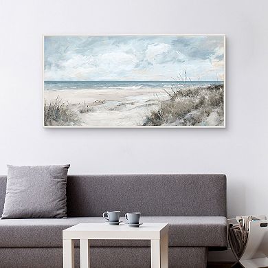Masterpiece Weekend Dunescape Framed Canvas Wall Art