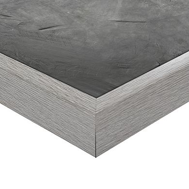 Masterpiece White Blossom Line Up Framed Canvas Wall Art