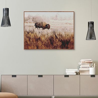 Masterpiece Lone Ranger Framed Canvas Art 30" x 40" Wildlife Wall Art