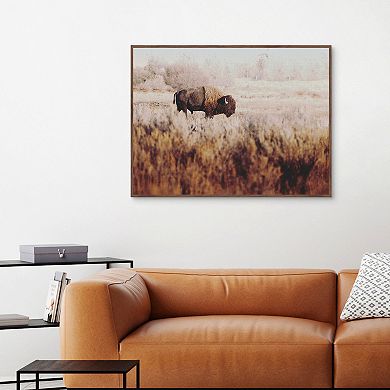 Masterpiece Lone Ranger Framed Canvas Art 30" x 40" Wildlife Wall Art