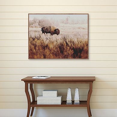 Masterpiece Lone Ranger Framed Canvas Art 30" x 40" Wildlife Wall Art