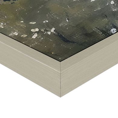 Masterpiece Painted Cottage 30" x 40" Framed Canvas Art